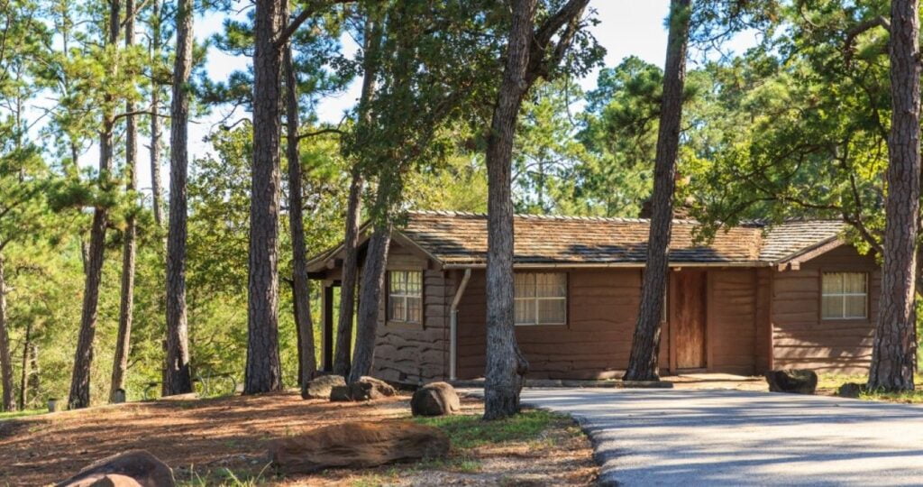 Cabin in the woods, Texas