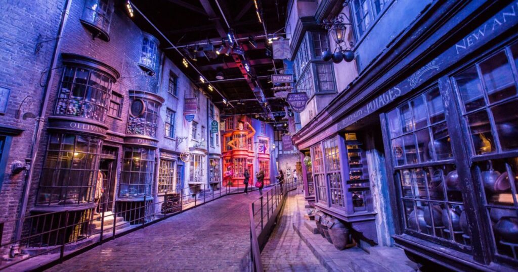 harry potter set in london warner bros studios