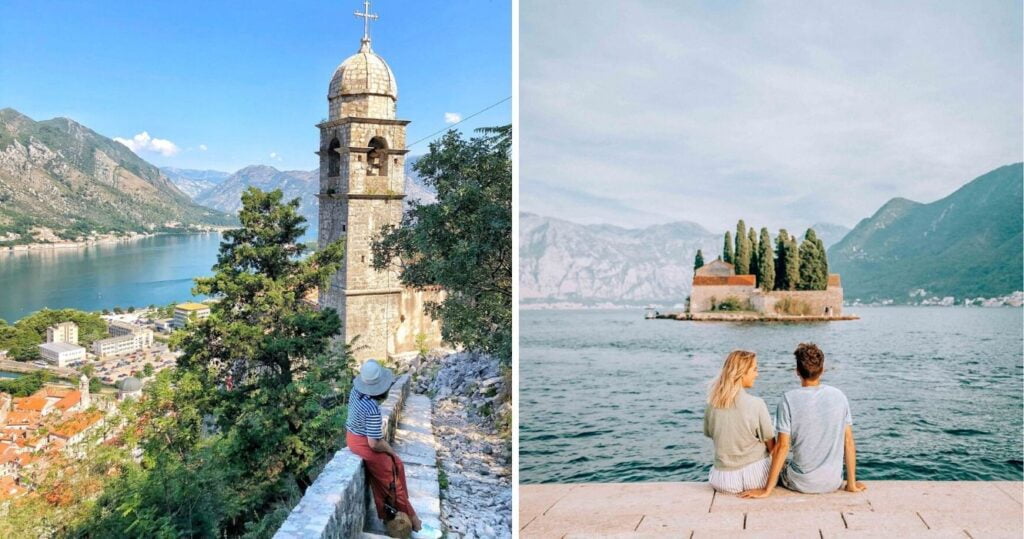 a couple takes a vacation in kotor, montenegro