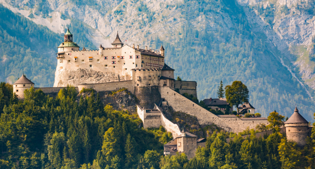 Hohenwerfen Castle In Austria