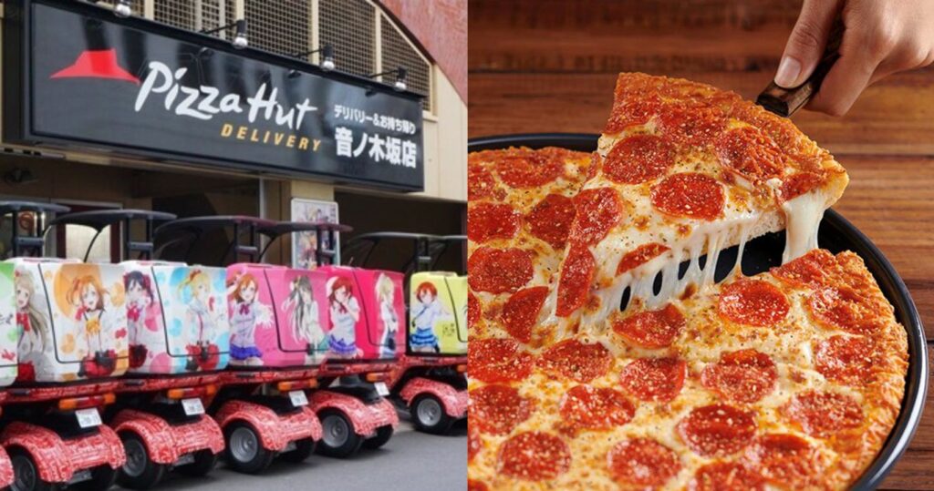 10 itens de menu impressionantes da Pizza Hut que você só pode obter no Japão