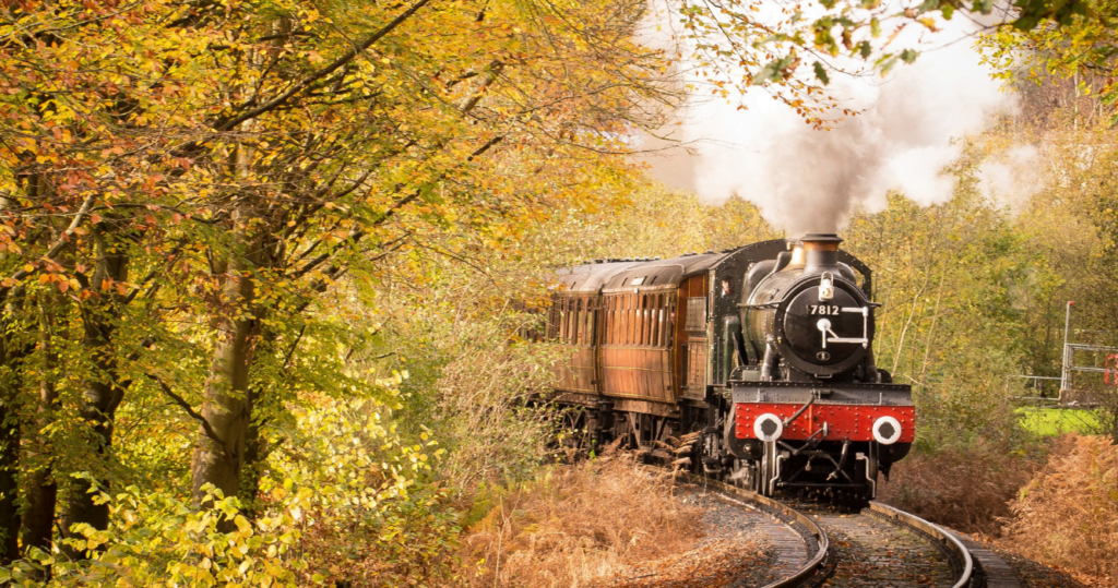 Train in the fall