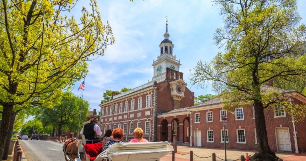 Independence Hall in Philadelphia, Pennsylvania