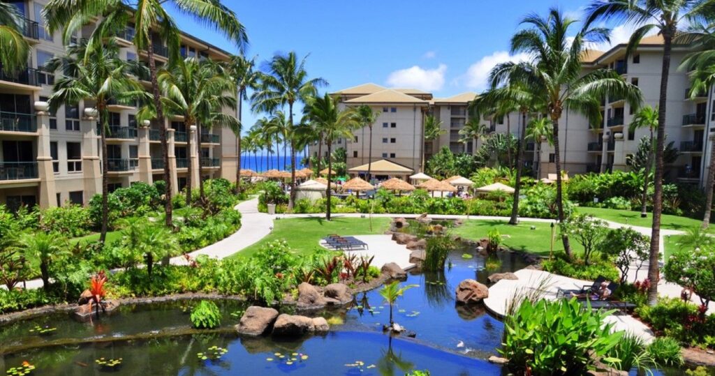 luxury hotel, Kaanapali, Maui, Hawaii