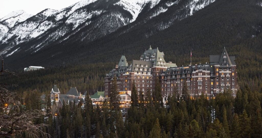 fairmont banff springs in the candian rockies