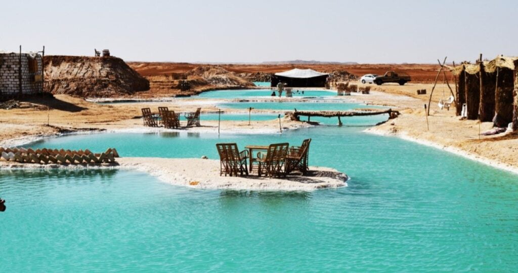 Siwa Oasis in Egypt