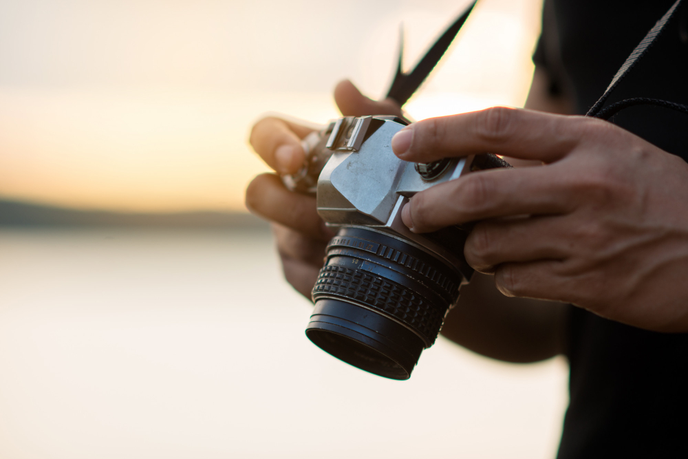 trabalhar com fotografias